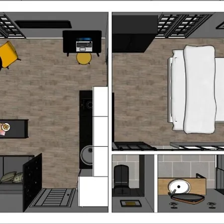 Le Black & Yellow - Appart'Hotel - Clim - Netflix - Parking Gratuit - Nestor & Margot Agen Exterior photo